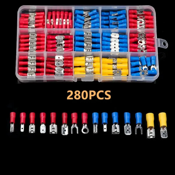 Insulated Wire Connector Crimp Terminal Kit 480PCS - Image 8