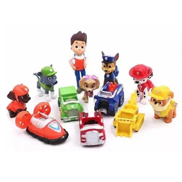 12pcs Paw Patrol Figures PVC Model Set - Image 2