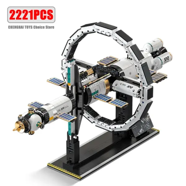 2221PCS Space Station Model Building Kit