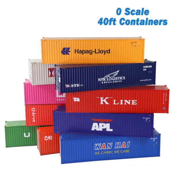 O Scale 40ft Shipping Container Model 1:48