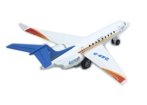 Gulfstream G650 Diecast Airplane Model مع Stand - Image 4