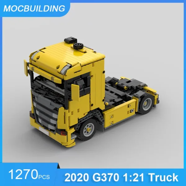 MOC Building Blocks 1:21 Scale Truck Model - Image 13