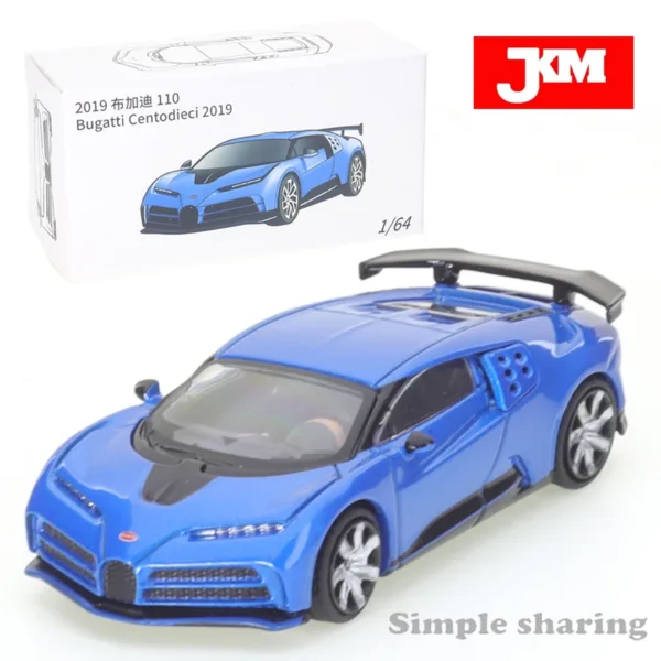 1:64 Bugatti Centodieci Diecast Model Cars Set - Image 4