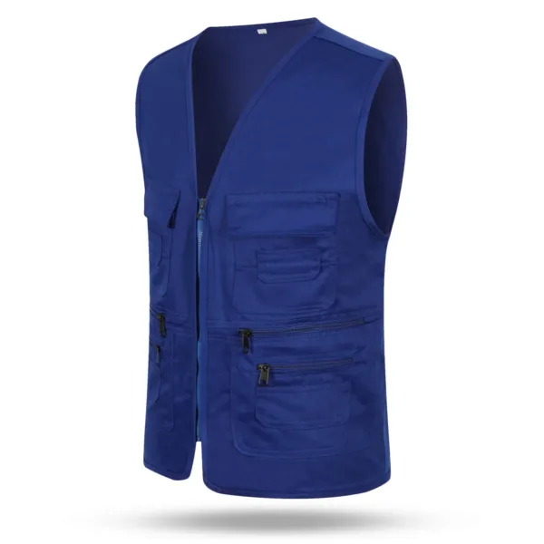 Men's Multi-pocket Casual Fishing Vest - Image 5