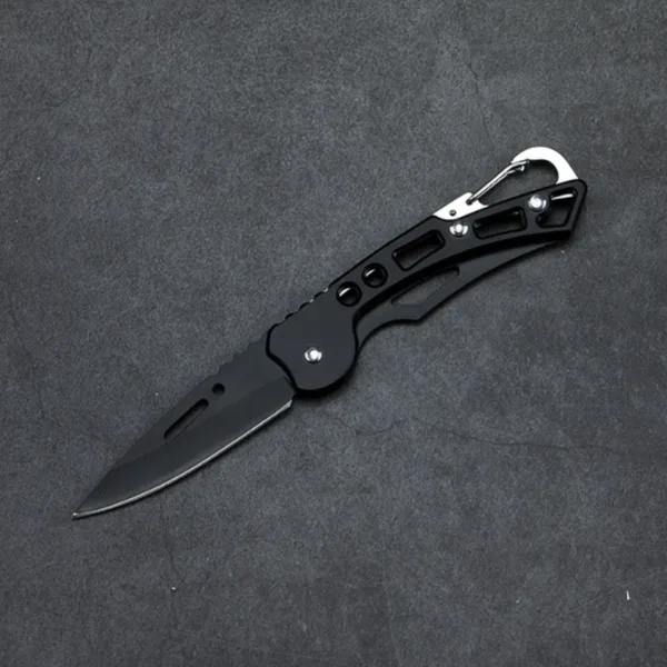 Compact Folding Stainless Steel Pocket Knife - Image 8