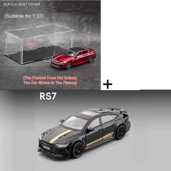 1:32 RS7 Diecast Model Car with Openable Doors - Image 7