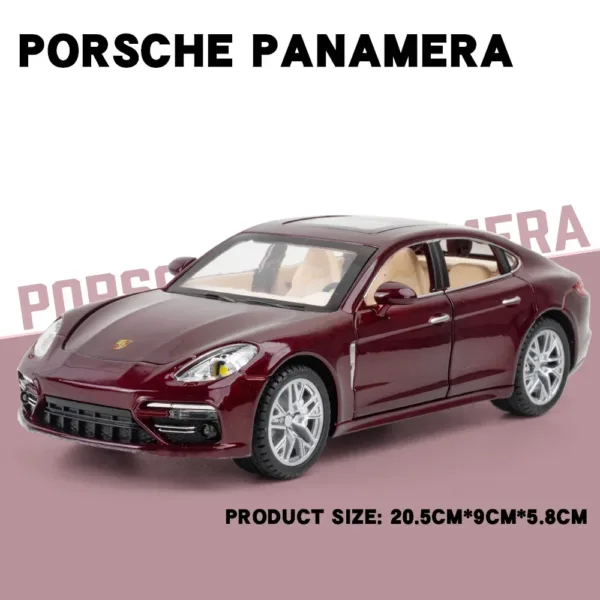 1:24 Porsche Panamera Diecast Model Car - Image 9