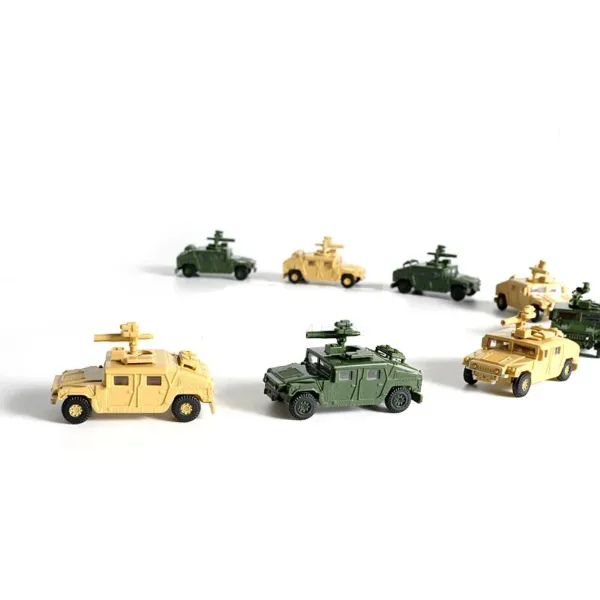 1:72 Hummer Missiles Assemble Model Truck - Image 5