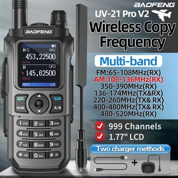 Baofeng UV 21 Pro Waterproof Walkie Talkie