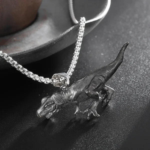 Lion Head Pendant Necklace for Men - Image 18