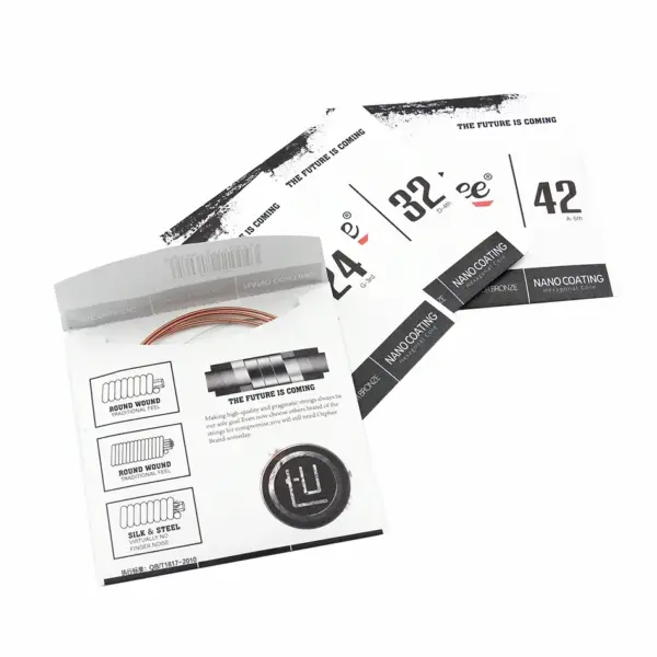 Fire Lock Series Acoustic Guitar Strings Set - Image 5