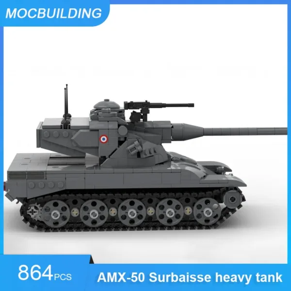 AMX-50 Surbaisse Heavy Tank Model 864PCS