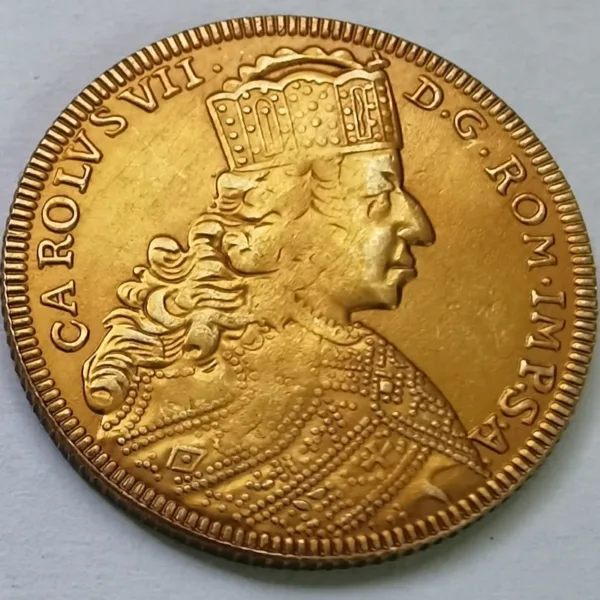 Gold-Plated 1 Ducat Copy Coin - Nurnberg - Image 3