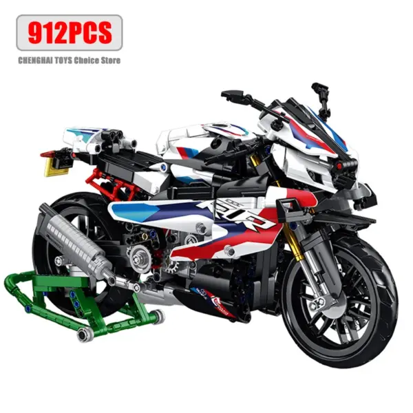803Pcs Motorcycle Building Blocks Set - Image 7