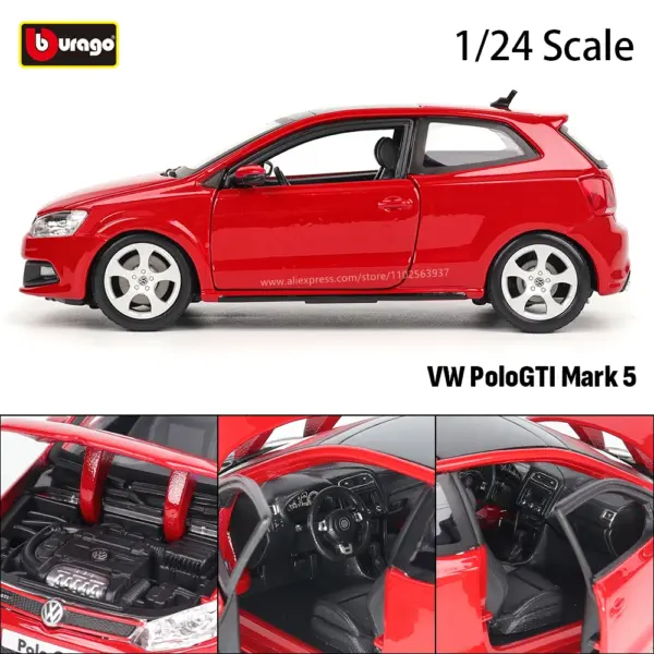 Bburago 1:24 Volkswagen POLO GTI Model