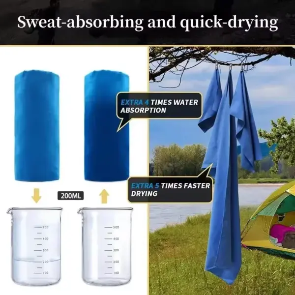 Quick-Drying Microfiber Sports Towel 40x80cm - Image 5