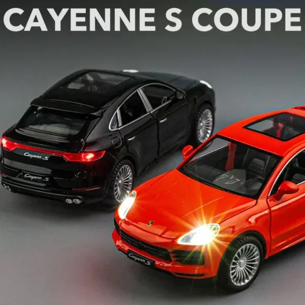 Porsche Cayenne S Turbo 1:24 Diecast Model - Image 3