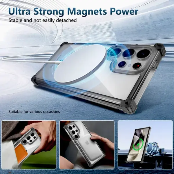 Luxury Shockproof Full Coverage Case for Samsung - Image 5