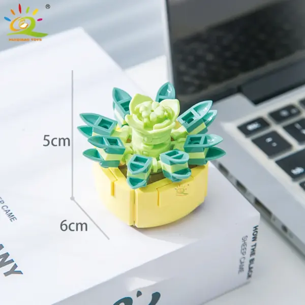 DIY Flower Succulent Building Blocks Set - Image 25