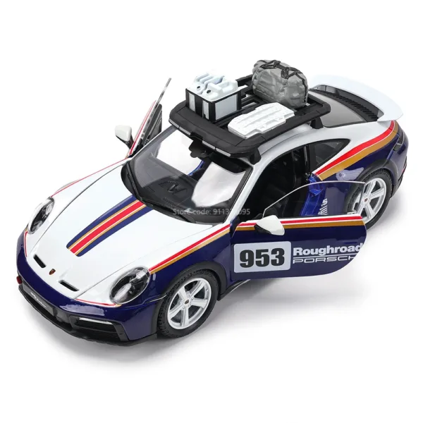 1:24 Scale Porsche 911 Dakar Diecast Model - Image 3