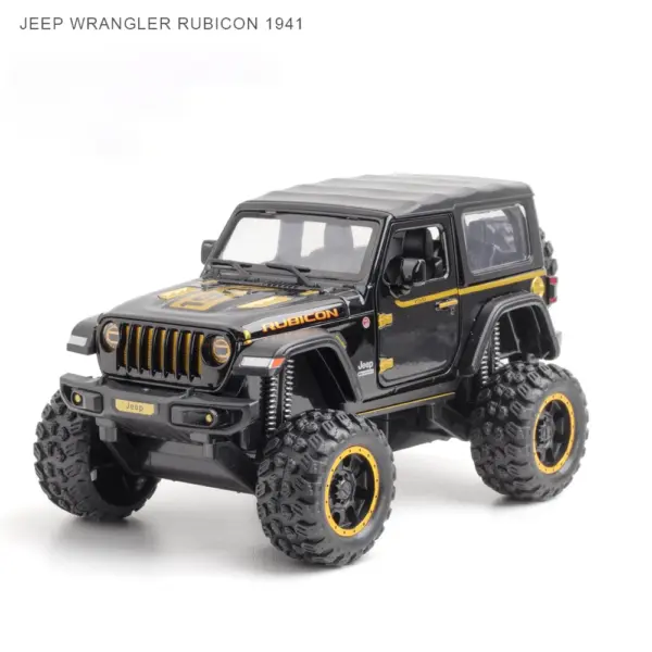 1:32 Scale Alloy Jeep Wrangler Rubicon Toy - Image 10