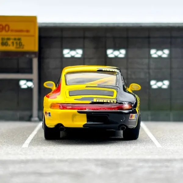 1/64 Scale Diecast Porsche 993 #26 Model Car - Image 3