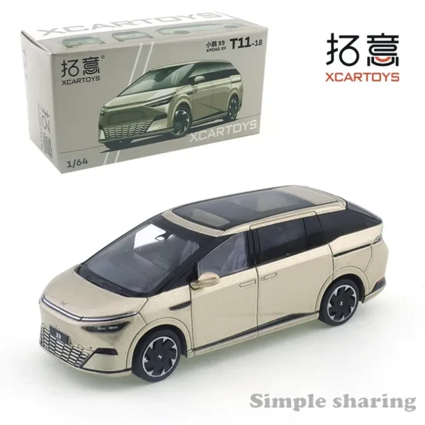 1/64 Scale XPENG P7 Diecast Model Car - Image 13