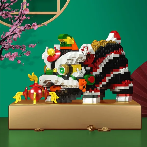 Lion Dance Micro Building Blocks Set - Image 4