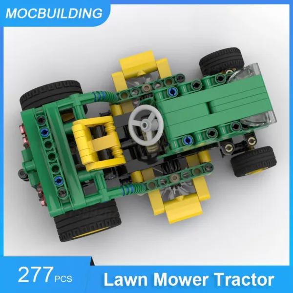 Lawn Mower Tractor Building Blocks 277PCS Set - Image 3