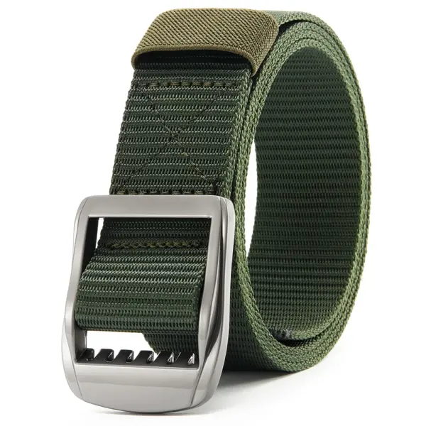 Tactical Canvas Belt with Adjustable Buckle - Image 15