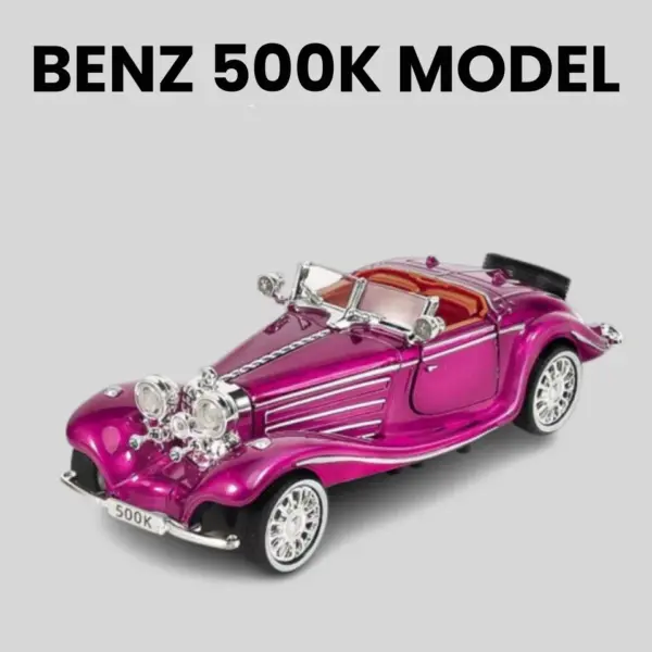 1:32 Mercedes-Benz 500K Alloy Car Model - Image 6