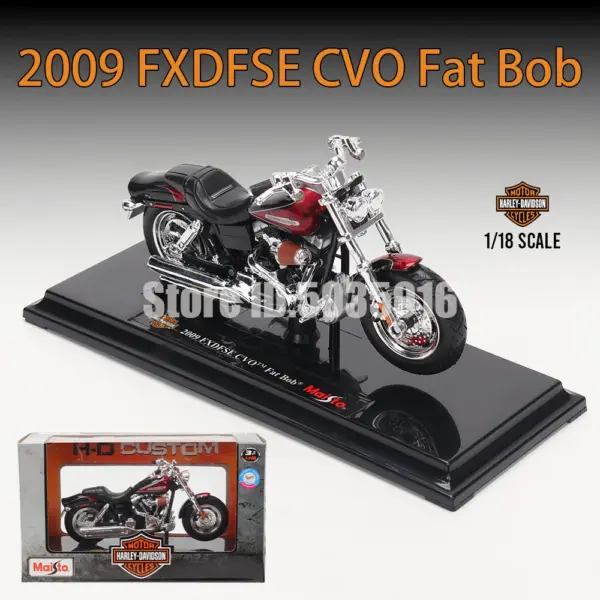 Maisto 1:18 Harley-Davidson Motorcycle Model - Image 20