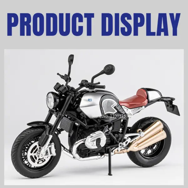 1/12 Scale R nineT Scrambler Motorcycle Model - Image 6