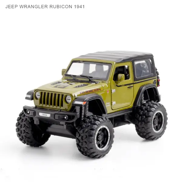 1:32 Scale Alloy Jeep Wrangler Rubicon Toy - Image 13