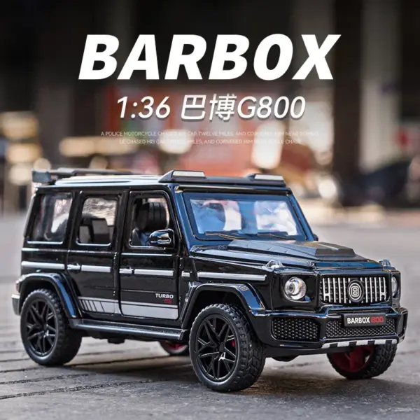 1:36 Diecast Mercedes Benz BRABUS G800 Model