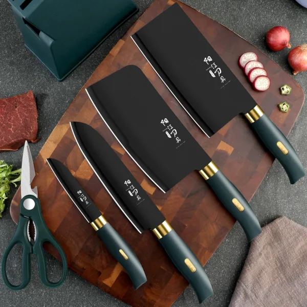 Stainless Steel Chef Knife Set for Home Use