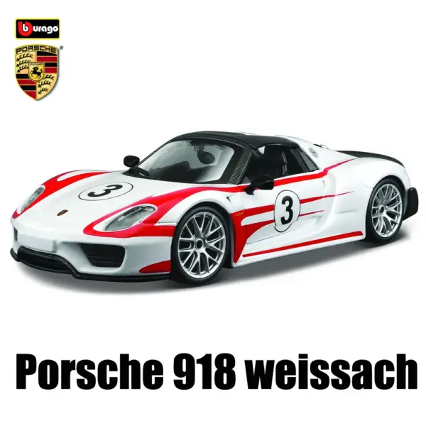 Bburago 1:24 Porsche 911 Dakar Model Car - Image 20