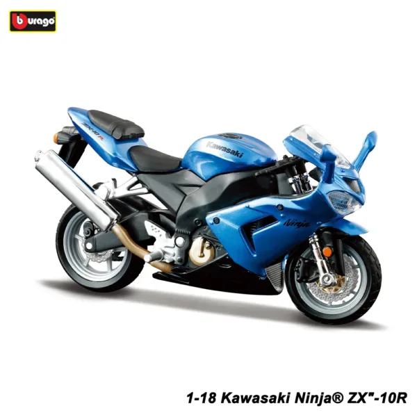 Bburago 1:18 Kawasaki Ninja ZX-10R Model