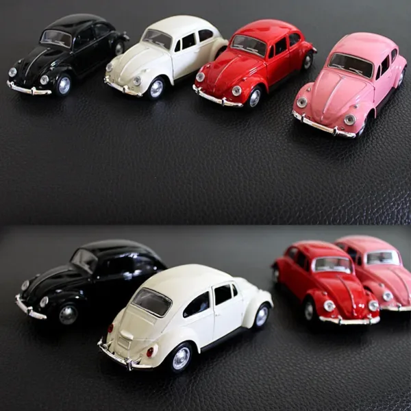 1:36 Diecast 1967 Volkswagen Beetle Model - Image 6