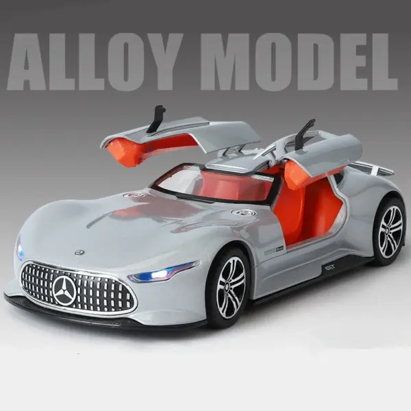 1:24 Benz Vision GT Diecast Sports Car Model - Image 8