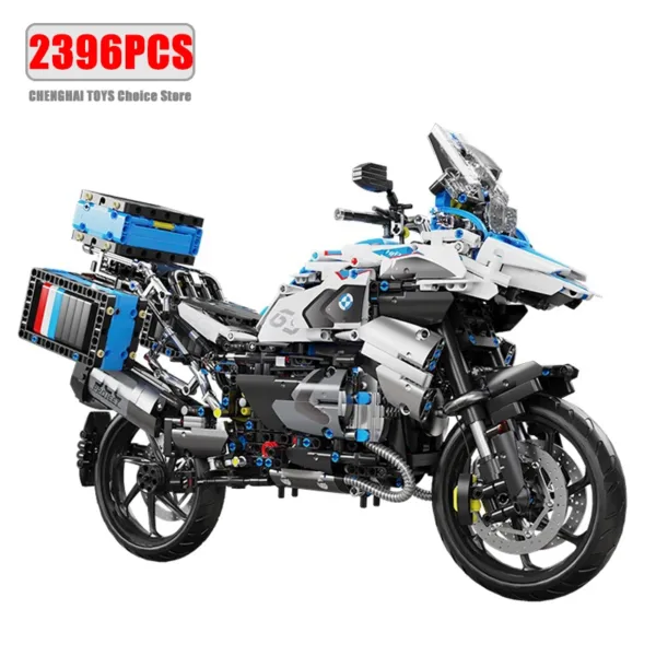 Motorcycle Building Block Model 2396 Pieces