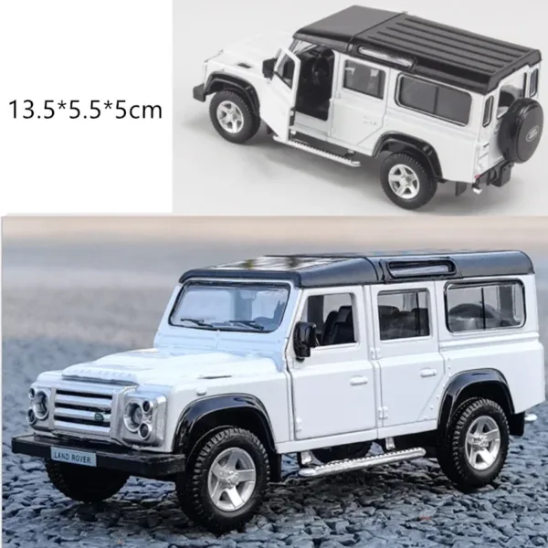 1:36 Land Rover Defender Diecast Model Car - Image 3