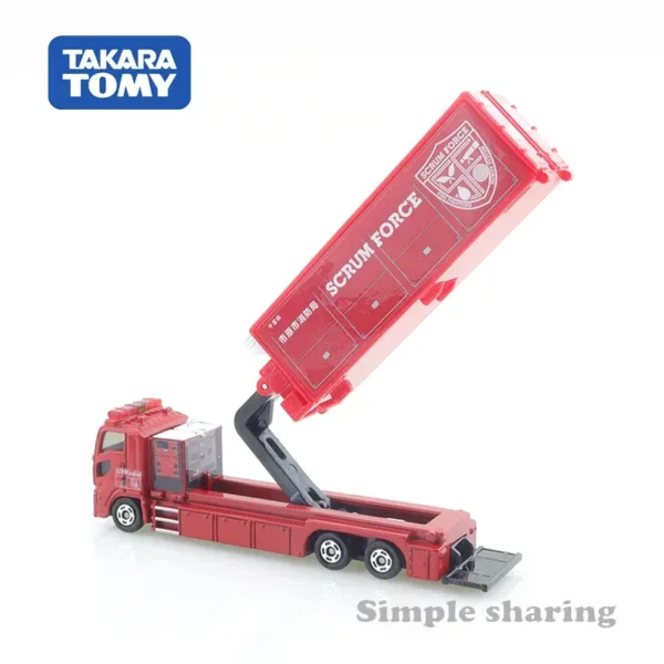 Takara Tomy 1:64 Ichihara City Fire Truck Model - Image 5