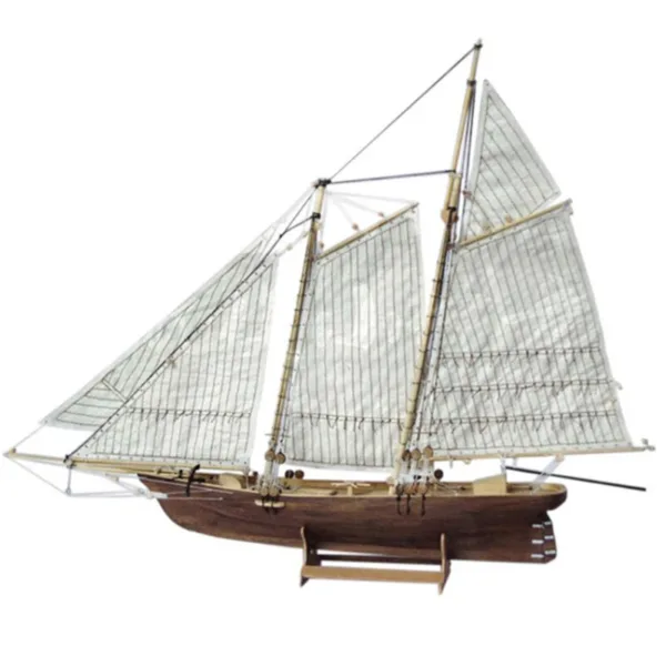 DIY Wooden Sailing Ship Model 1:120 Scale