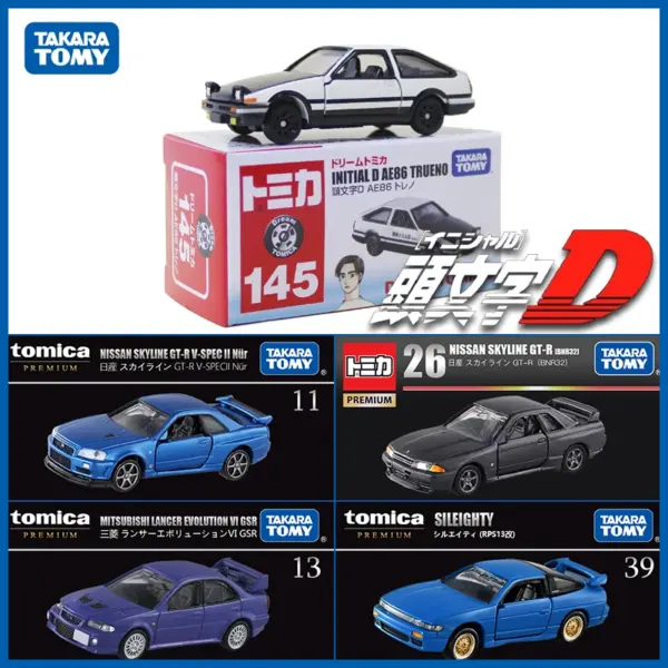 Takara Tomy 1/64 Initial D Trueno Diecast Car