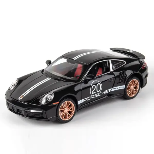 1:24 Scale Diecast 911 Turbo S Model Car - Image 8