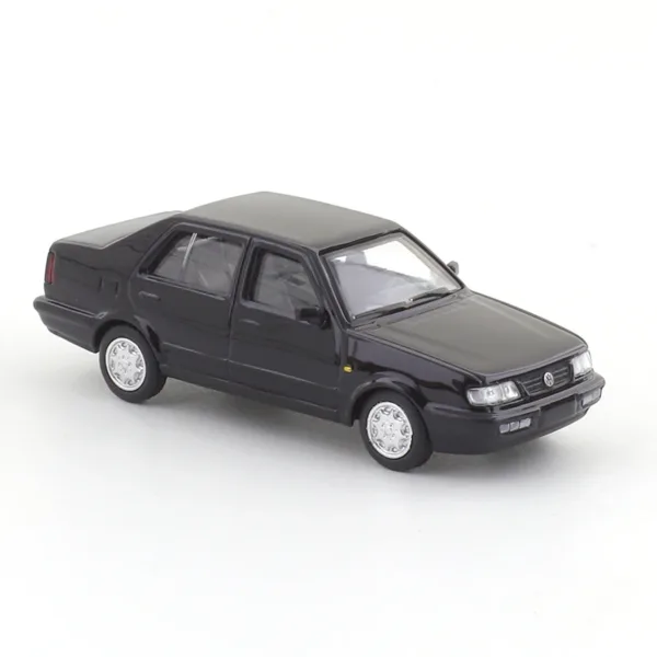 1/64 Scale Black Volkswagen Jetta Diecast Model - Image 3