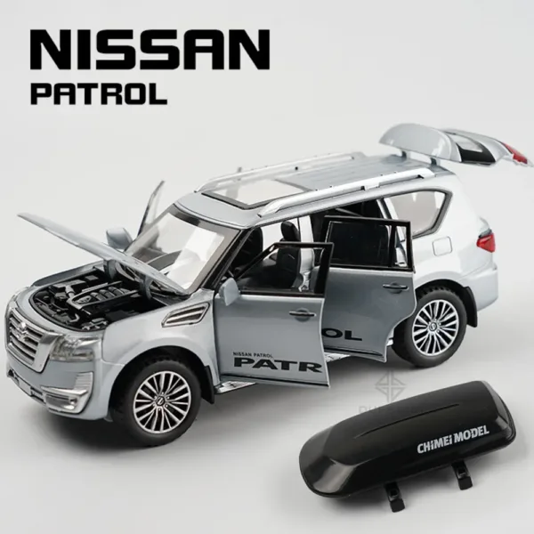 1:32 Nissan Patrol Diecast Model Car with Lights