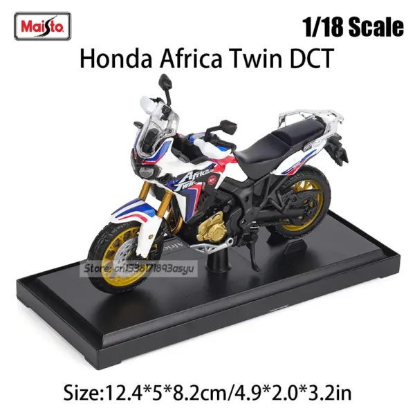 Maisto 1:18 Honda Africa Twin Diecast Model