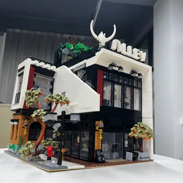 Modern Deers Milk Tea Shop Building Kit - Image 2